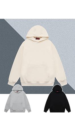 グッチコピー ブランドアルファベットロゴ刺繍パーカー