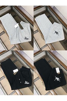 ディオールコピー新しい前後刺繍ロゴストレートパンツ