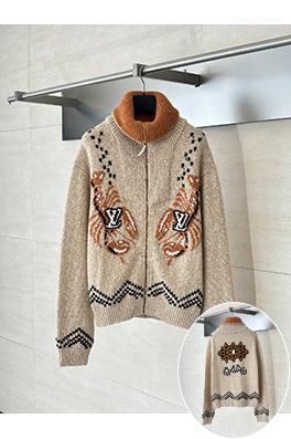 ルイヴィトン Nigo コラボロブスターとウールのニットジッパージャケット