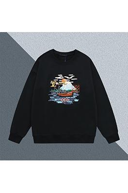ルイヴィトンコピー アングラー刺繍クルーネックパーカー