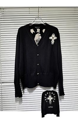 クロムハーツ ファッション織りシルクコットンニットセーター