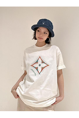 ルイヴィトン クローバー3 Dドロップ半袖Tシャツ