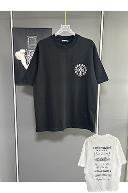クロムハーツ レンガキャビネットプリントロゴ半袖Tシャツ