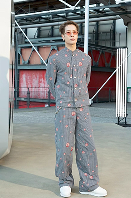 ルイヴィトン ファッションショーのパンツ
