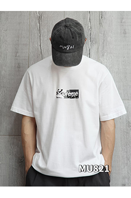 SUPREME SS25 迷彩ロゴプリント半袖シャツ