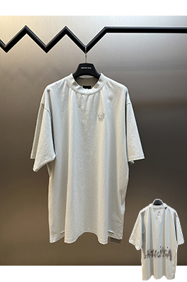 バレンシアガ フラッシュ麦穂ファッション半袖Tシャツ