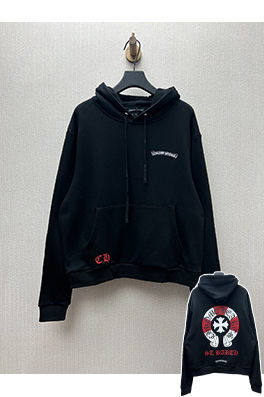 クロムハーツコピー 小島限定レッドファントムクロスジップパーカー