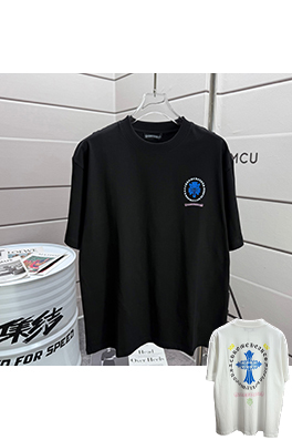 クロムハーツ 新しいラウンドネック半袖Tシャツ
