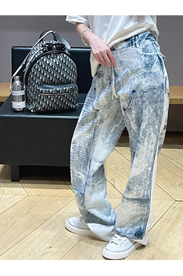 ディオール ファッション仮面プリントパンツ
