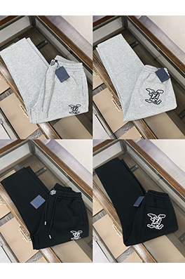 ルイヴィトン刺繍ロゴパンツ