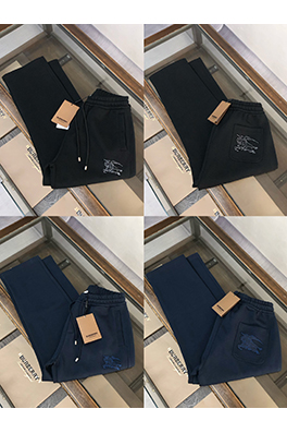 バーバリー刺繍軍馬ラベルパンツ