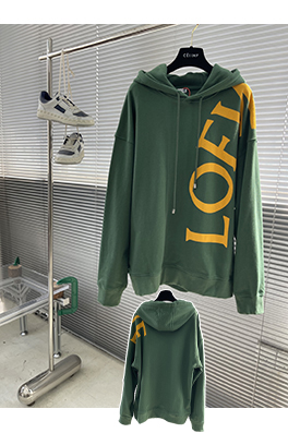 ロエベ Loew プリントパーカー
