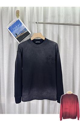 クロムハーツ ウォッシュパッチ刺繍ラウンドネックパーカー