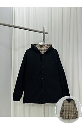 バーバリー クラシックな小さなチェック柄の両面ジャケット
