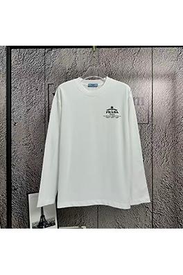プラダ 新しいプリント長袖シャツ