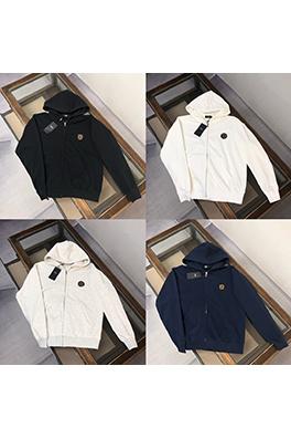 フェンディ 新しいカップルフード付きジッパーパーカー