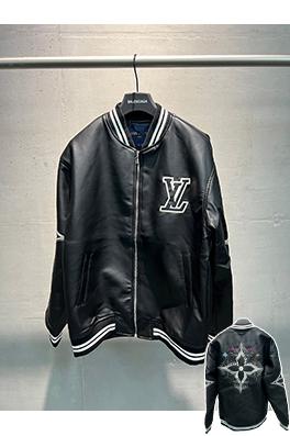 ルイヴィトンスーパーコピー LV 新しいアルファベット刺繍レザージャケット
