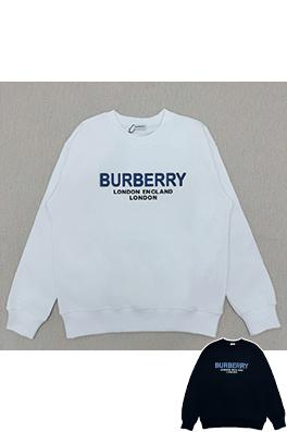 バーバリー クラシックなステッチレタリングクルーネックスパーカー
