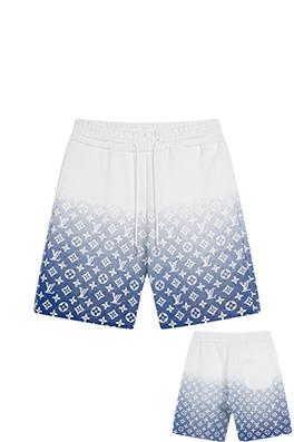 ルイヴィトン オールドフラワーフルプリントグラデーションショートパンツ
