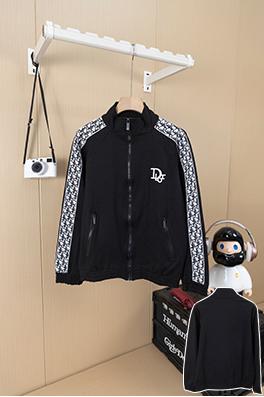 ディオール D1or 小さなウェブロゴ刺繍入りジャケット