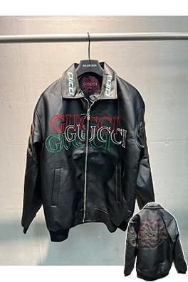 グッチコピー GUCCI 新しいバイクレザージャケット