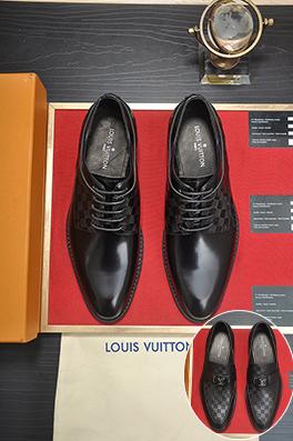 ルイヴィトン 新しいモデルビジネススーツシューズ