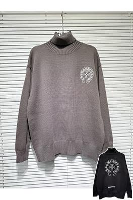 クロムハーツ シルケットコットンニットタートルネックセーター