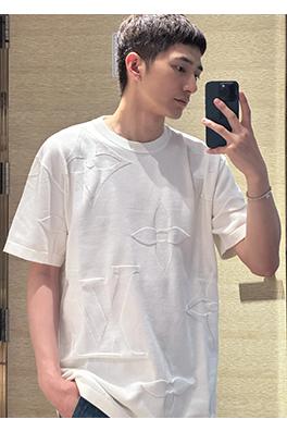 ルイヴィトン ジャカードニット半袖Tシャツ
