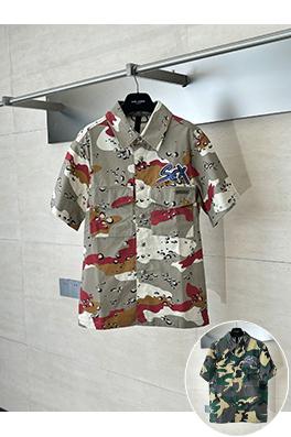クロムハーツスーパーコピー 迷彩ファッション半袖シャツ