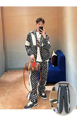 ルイヴィトン プリントテクニカルトラックパンツ