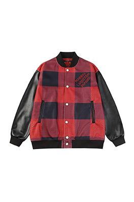 ルイヴィトン チェッカーボード柄のベースボールユニフォーム