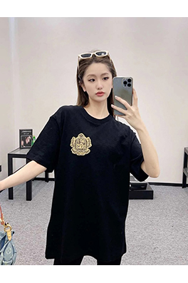 ルイヴィトンスーパーコピー ファッション金糸子犬章仔半袖Tシャツ