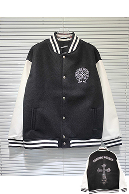 クロムハーツ ファッションショーのベースボールのジャケット