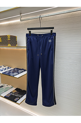 ロエベ Loew ブランドロゴ刺繍リボンパンツ