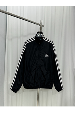 Adidas X Balenciaga クローバーコラボアルファベット刺繍ジャケット