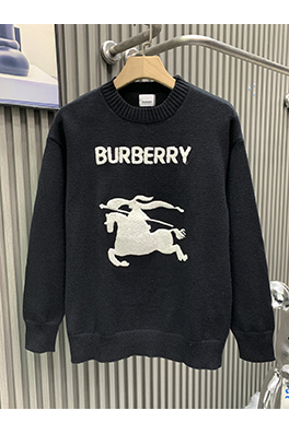 バーバリー 新しいクルーネックフックプルオーバーセーター