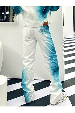 ルイヴィトンスーパーコピー デジタルプリント水墨画パンツ