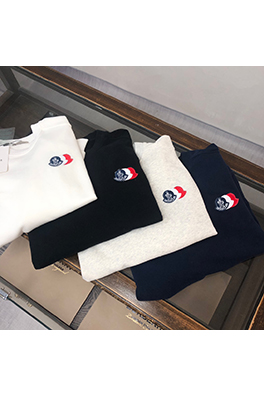 モンクレール 新しいカップルのラウンドネックパーカー