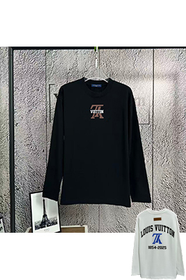 ルイヴィトン ファッションクラシックロゴプリント長袖シャツ