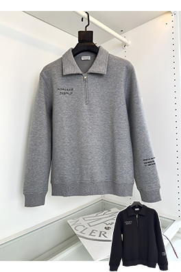 Moncler X Fragment ジョイントコンポジットフリースジッパーラペルスウェットシャツジャケット