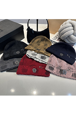 クロムハーツ ウールニットビーニーキャップ