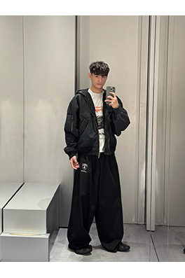 Balenciaga X Lamborghiniスーパーコピー コラボレーション刺繍パンツ