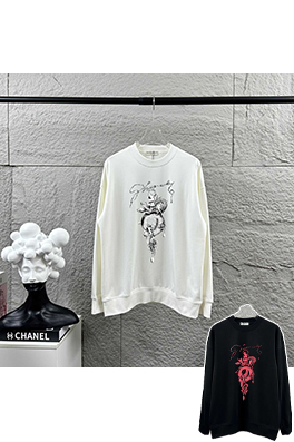 ジバンシイスーパーコピー シンプルな文字刺繍クルーネックスパーカー