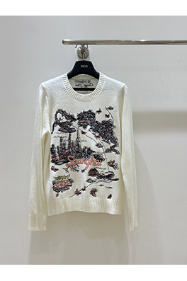 ディオール 新しい長袖クルーネックセーター