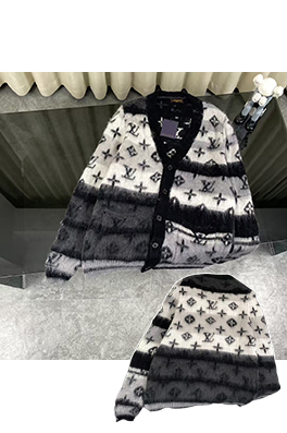 ルイヴィトン LV クラシックロゴニットカーディガンセーター