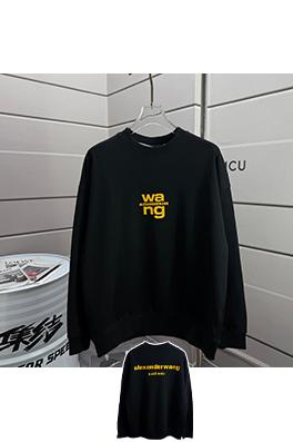 アレキサンダーワン wang レゴ文字レゴプリントのシリコンラウンドネック スパーカー