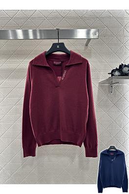 グッチコピー 新しいモデルクロシェレターニット長袖トップスシャツ