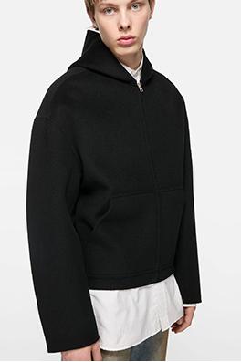 アクネストゥディオズ カシミアジップアップジャケット
