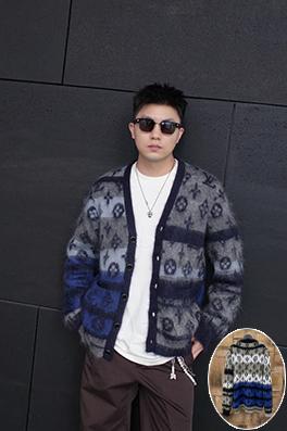 ルイヴィトンスーパーコピー LV モヘアニットカーディガン