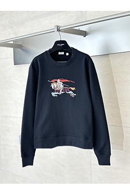 バーバリー 新しいカラフルな騎馬騎士の軍馬刺繍クルーネックスパーカー